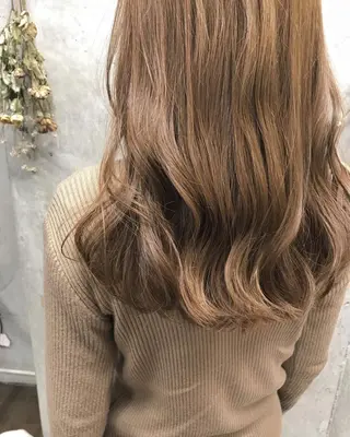 ロング カラー ヘアアレンジ clan所属・Satsuki ✂︎♡のヘアスタイル