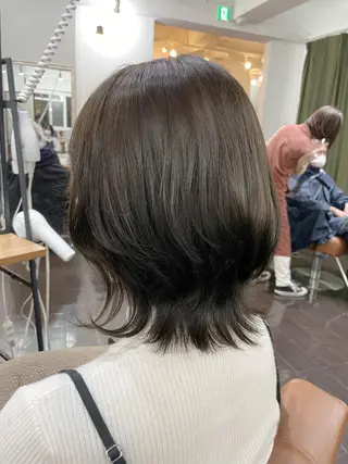 ミディアム カラー 【店長】小久保 淳平のヘアスタイル