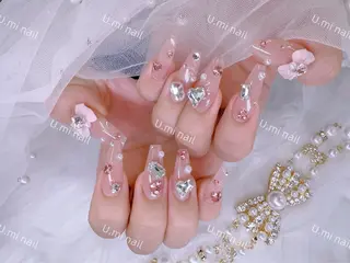 ネイル U・mi nail salon【長さ出し/パラジェル/持ち込み/定額ネイル/学割U24】所属・Uminail ゆうゆうのネイルデザイン