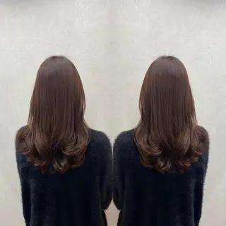 ロング カラー tocca 💜石田愛結💜のヘアスタイル