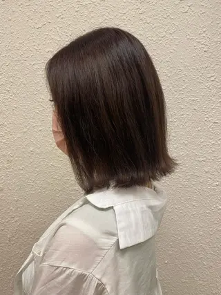 ミディアム カラー マツエク・マツパ 長谷川 華奈子のヘアスタイル