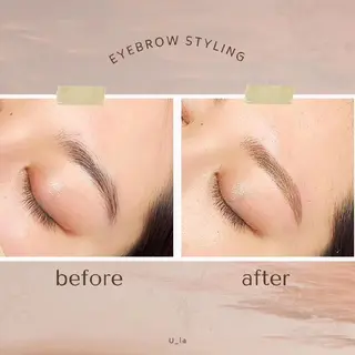 アイブロウ U_la所属・U_la [ウーラ] 片岡の眉毛・アイブロウイメージ