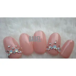 ネイル BABELバベル所属・江戸川橋✨BABEL 【バベル】大人可愛いのネイルデザイン