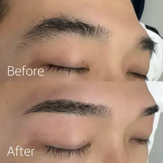 メンズ アイブロウ Sugino .Aのマツエク・マツパデザイン