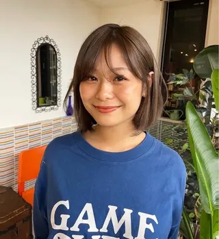 ショート カラー ブリーチ矯正/ ブリーチ特化mikaのヘアスタイル