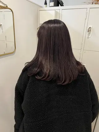 ミディアム カラー kakeru/ボブ パーマ/レイヤーのヘアスタイル