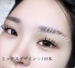 マツエク・マツパ ら ら🤍のマツエク・マツパデザイン