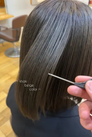 ショート カラー 🐻艶髪ヘア/韓国風 /隈河🐻のヘアスタイル