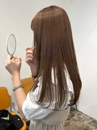 ロング カラー Terve. 赤松 メイのヘアスタイル