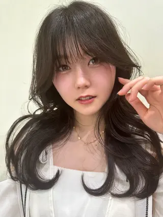 ロング カラー レイヤーカット/ ブリーチカラー/雅人のヘアスタイル