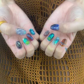 ネイル 平野葵🎀 hair/nailのネイルデザイン