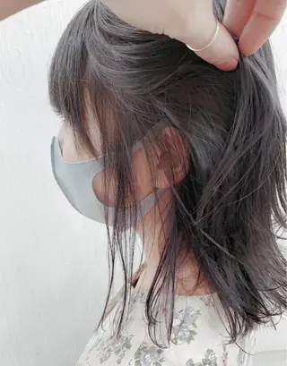 セミロング カラー 🌿nudeカラー/ レイヤー/藤原🌿のヘアスタイル