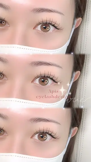 マツエク・マツパ Apis🎀 愛媛/松山のマツエク・マツパデザイン