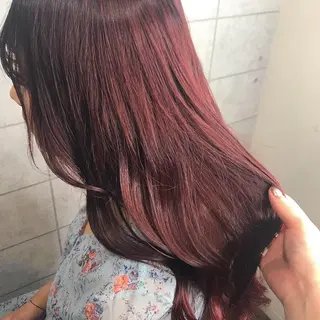 ロング カラー knock【ノック】所属・烏丸韓国ヘア🇰🇷 ayaka🎀のヘアスタイル