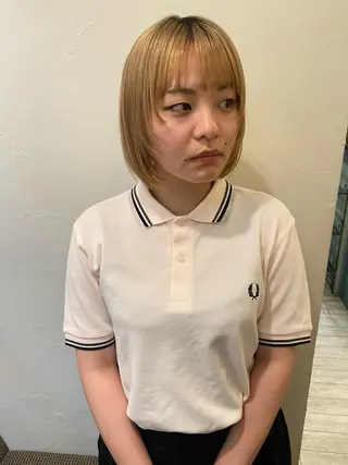 ショート Hanon hair＆relaxation所属・🌿‬Hanon 藤井よし乃🌿‬のヘアスタイル