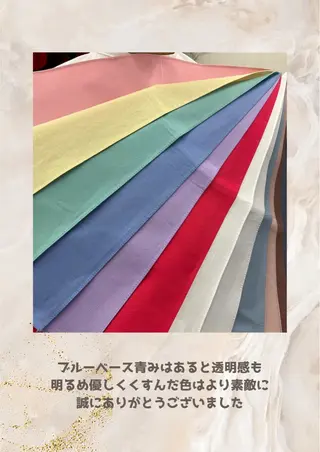 パーソナルカラー診断 自由が丘💐ブルームのその他イメージ
