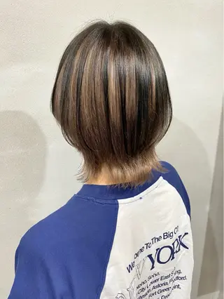 ショート カラー 柏 デザインカラー/ レイヤー🐣シオリのヘアスタイル