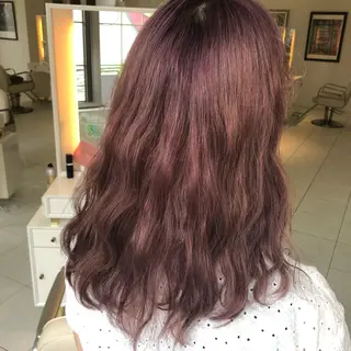 セミロング カラー 店長/mao/ 前髪/顔周りカットのヘアスタイル