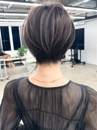 ショート ショートカット/ 江森　遼祐のヘアスタイル