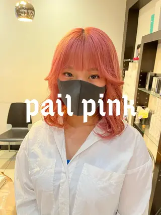 セミロング カラー 🥇メンズパーマ /縮毛矯正/木村神心のヘアスタイル