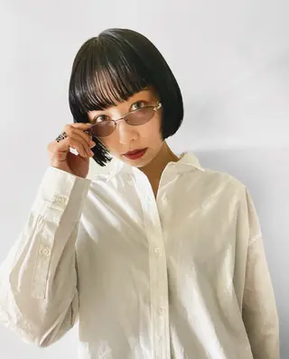 ショート カラー レイヤー/パーマ /ウルフ/nabeのヘアスタイル