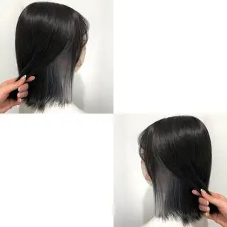 ミディアム カラー 青沼夏未/オリーブ/ 寒色カラーのその他イメージ