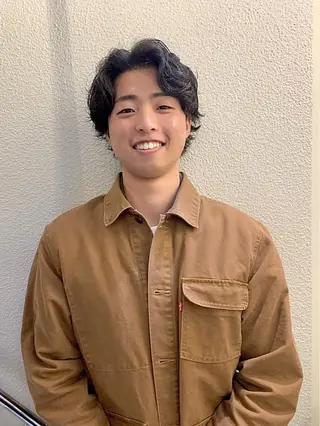 ミディアム パーマ メンズ off所属・【モデルさん募集！】 ✂︎小林マキトのヘアスタイル