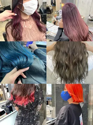 カラー レイヤーカット🪽 MARINA🦩のヘアスタイル