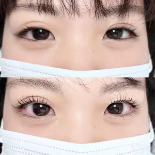 マツエク・マツパ Frau 梅宮のマツエク・マツパデザイン