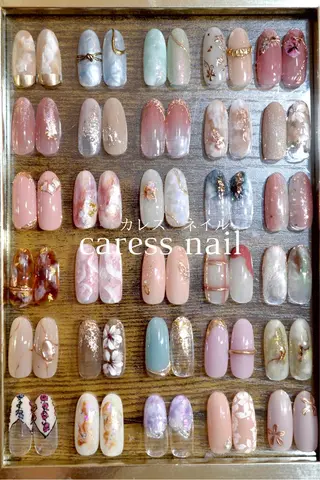 ネイル caress  nail カレスネイル　代々木上原所属・カレスネイル さいのネイルデザイン