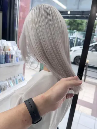 ロング ブリーチ指名🥇/ ボブ/HISAKIのヘアスタイル