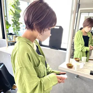 ショート 河原 亮のヘアスタイル