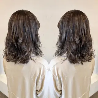 ミディアム カラー Hair make VERDA所属・宮下 耕平のヘアスタイル
