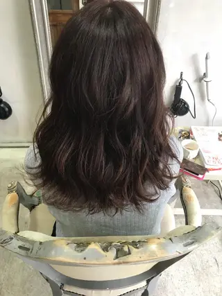 ロング カラー ヘアアレンジ 山崎 澪 レイヤーカット/大宮のヘアスタイル