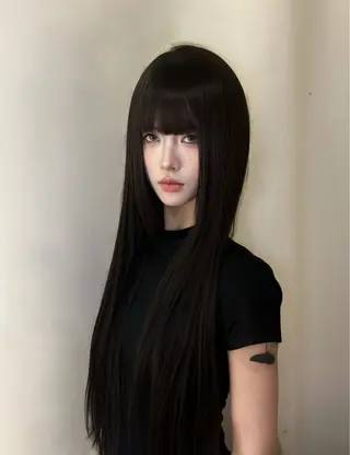 ロング デザインカラー⭐︎★ 🐆hyo🐆のヘアスタイル