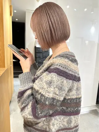 ショート カラー TREAT HAIR DESIGN 千葉店所属・山室 右京のヘアスタイル