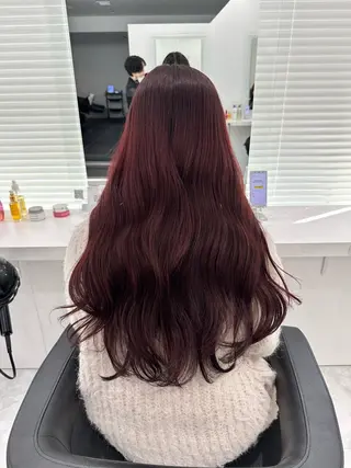 セミロング カラー ♡上品韓国髪♡ブラ ウン/SAYATOのヘアスタイル