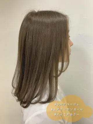 セミロング カラー shanti   平岸店所属・柾本 寛貴のヘアスタイル