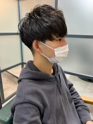 ショート メンズ 【S.BROOM】 店長　西川徹のヘアスタイル