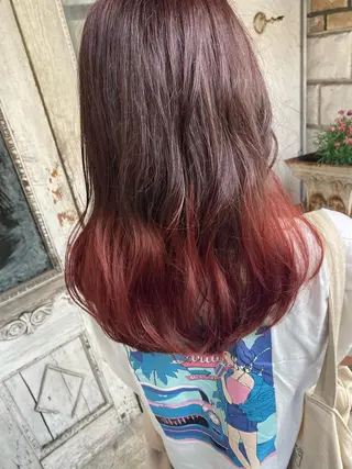 ミディアム カラー お任せヘア☘️☘️ 及川渚のヘアスタイル