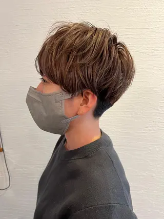 ショート Strawberry所属・原田 志保のヘアスタイル