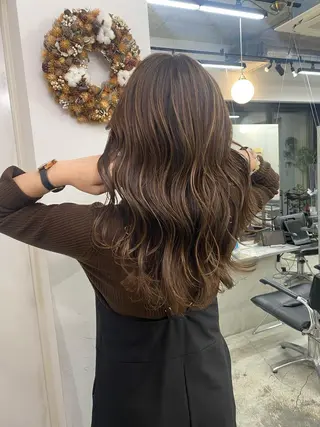 ロング Ayuri🫧 Diar Blueのマツエク・マツパデザイン