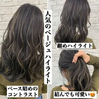 ロング 🇺🇸ハイライト特 化美容師🇺🇸漆沢のヘアスタイル