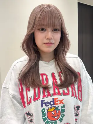 ロング ハイトーン|銀座 |めぐ🫧のヘアスタイル