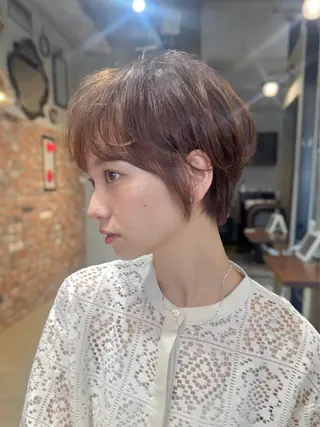 ショート ナチュラルショート ゆるふわ🌿高橋俊大のヘアスタイル