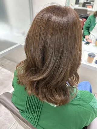 ミディアム ayari🌸西梅田 カットモデル募集中✨のヘアスタイル
