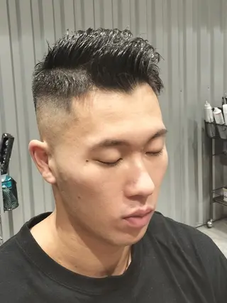 ショート センス本店所属・大沼 達郎のヘアスタイル