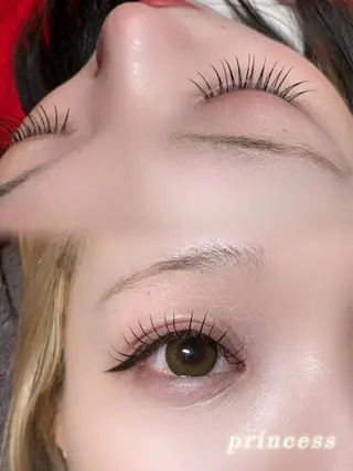 マツエク・マツパ princess 森 碧海のマツエク・マツパデザイン