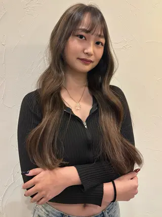 ロング カラー LittleGarden所属・リトルガーデン/ yuka🧁‎‎のヘアスタイル