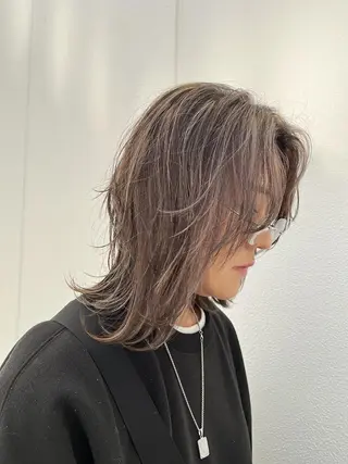 セミロング カラー 🌜ROW町田 🌛 公式のヘアスタイル